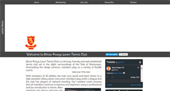 Desktop Screenshot of dinaspowystennis.org